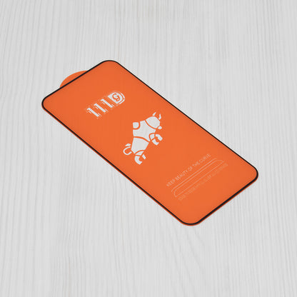 Ochranná fólia na displej Techsuit pre Oppo Reno11 F, tvrdené sklo, plné lepidlo, 111D, čierna