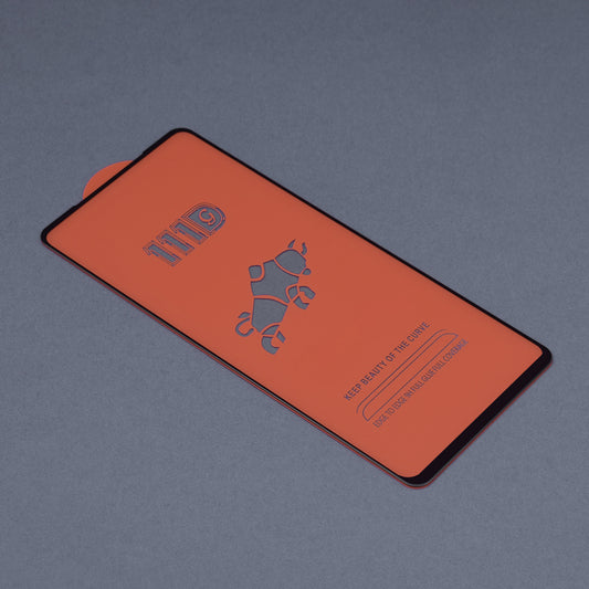 Ochranná fólia na displej Techsuit pre Realme 8 Pro / 8, tvrdené sklo, Full Glue, 111D, čierna