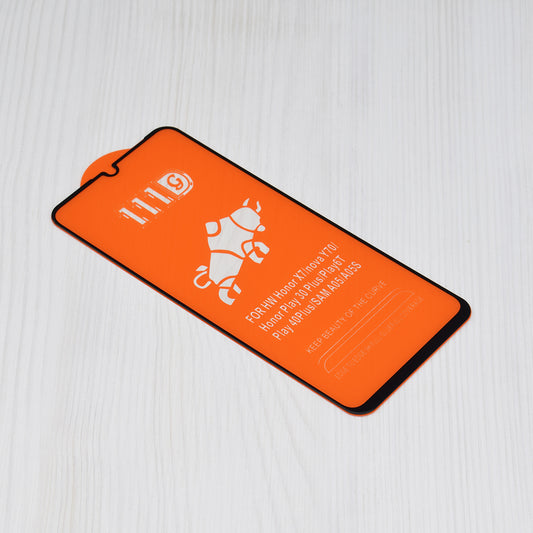 Ochranná fólia Techsuit na displej pre Realme C63 / C61, Tvrdené sklo, Full Glue, 111D, Čierna