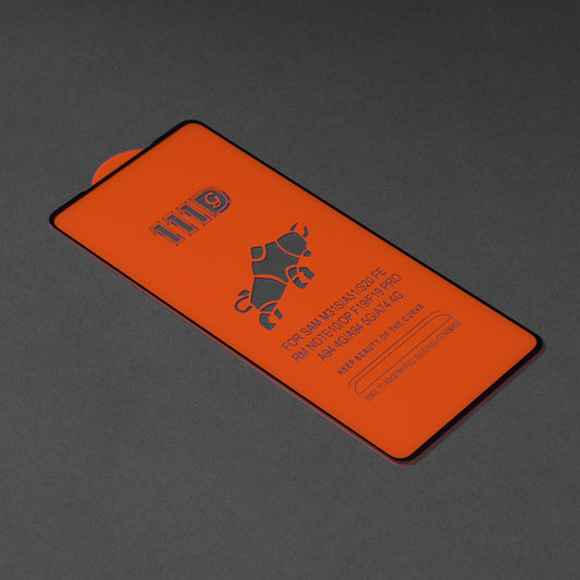 Ochranná fólia na displej Techsuit pre Samsung Galaxy A52s 5G A528 / A52 5G A526 / A52 A525, tvrdené sklo, Full Glue, 111D, čierna