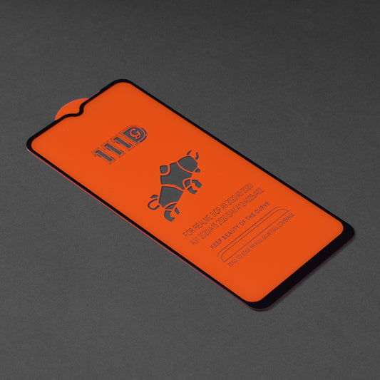 Ochranná fólia na displej Techsuit pre Samsung Galaxy F12 F127 / A12 Nacho A127 / M02 M022 / M12 M127, tvrdené sklo, plné lepidlo, 111D, čierna