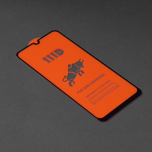 Ochranná fólia na displej Techsuit pre Samsung Galaxy M31 M315 / M21 M215 / A50s A507 / A30s A307, tvrdené sklo, Full Glue, 111D, čierna