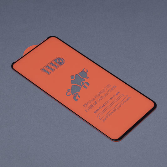 Ochranná fólia na displej Techsuit pre Xiaomi Poco M4 Pro / Redmi Note 11S / Note 11, tvrdené sklo, plné lepidlo, 111D, čierna