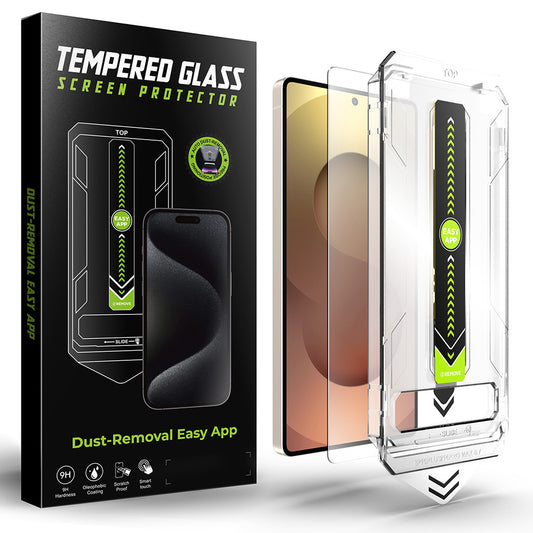 Ochranná fólia na displej Techsuit TitanGlass CrystalHD pre Samsung Galaxy S25 Ultra S938, tvrdené sklo, plné lepidlo
