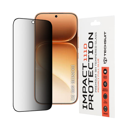 Ochranná fólia Privacy Techsuit pre Honor 600 Pro / 600, tvrdené sklo, Full Glue, 111D