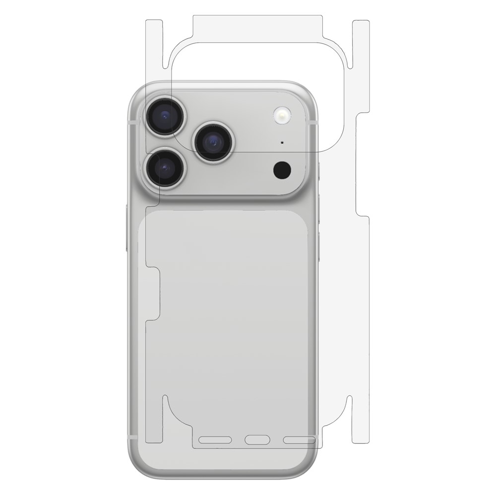 OEM zadný ochranný film pre Apple iPhone 17 Pro Max, plastový