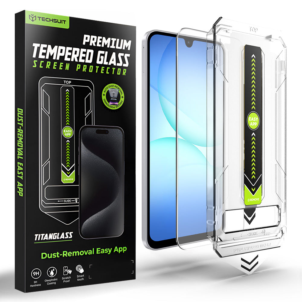 Ochranná fólia na displej Techsuit TitanGlass CrystalHD pre Samsung Galaxy A17 5G / A16 5G A166 / A16 4G A165, tvrdené sklo
