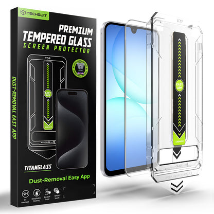 Ochranná fólia na displej Techsuit TitanGlass CrystalHD pre Samsung Galaxy A17 5G / A16 5G A166 / A16 4G A165, tvrdené sklo