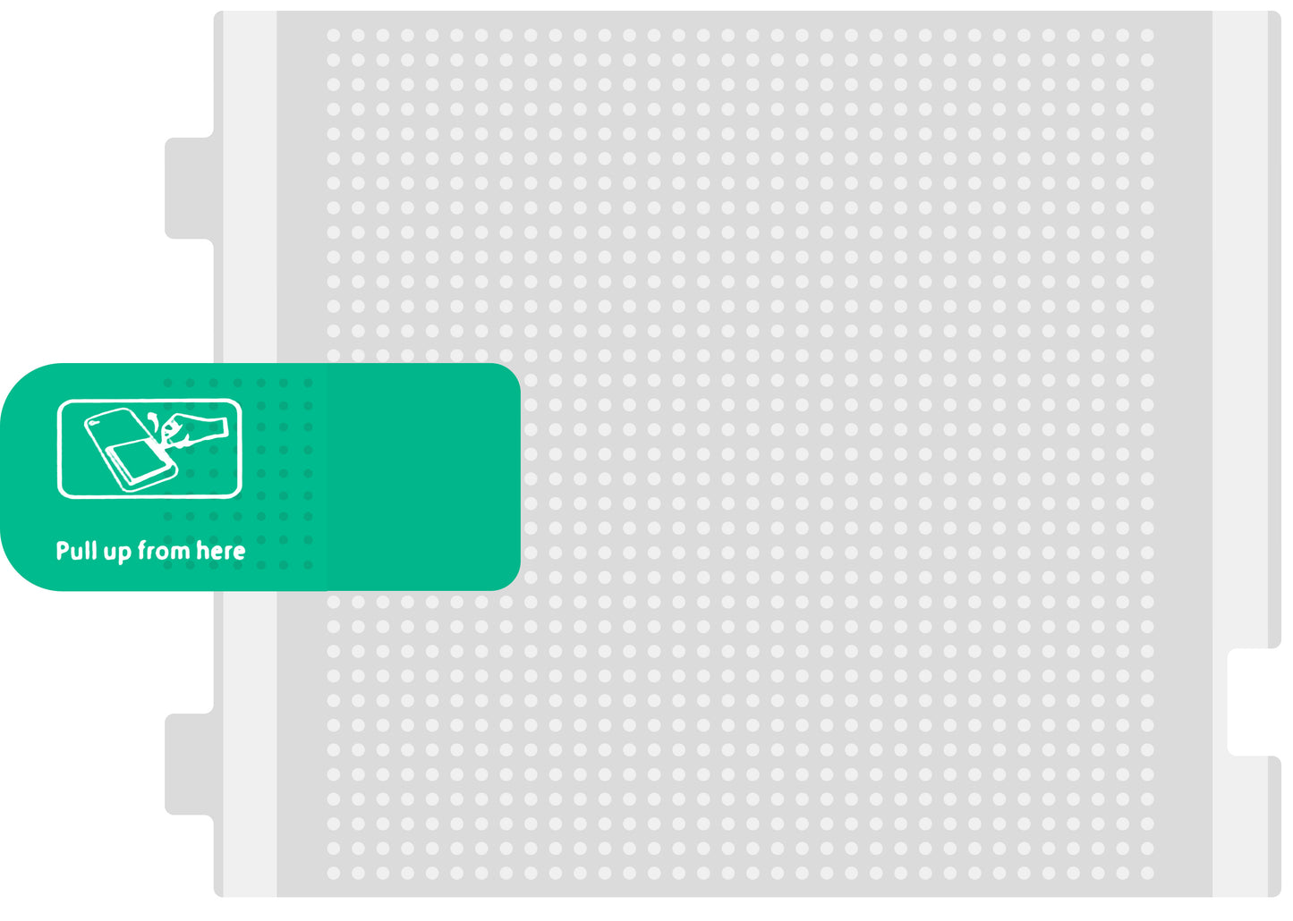 Fólia na odstránenie batérie Nokia G42, servisné balenie A020074040H001 