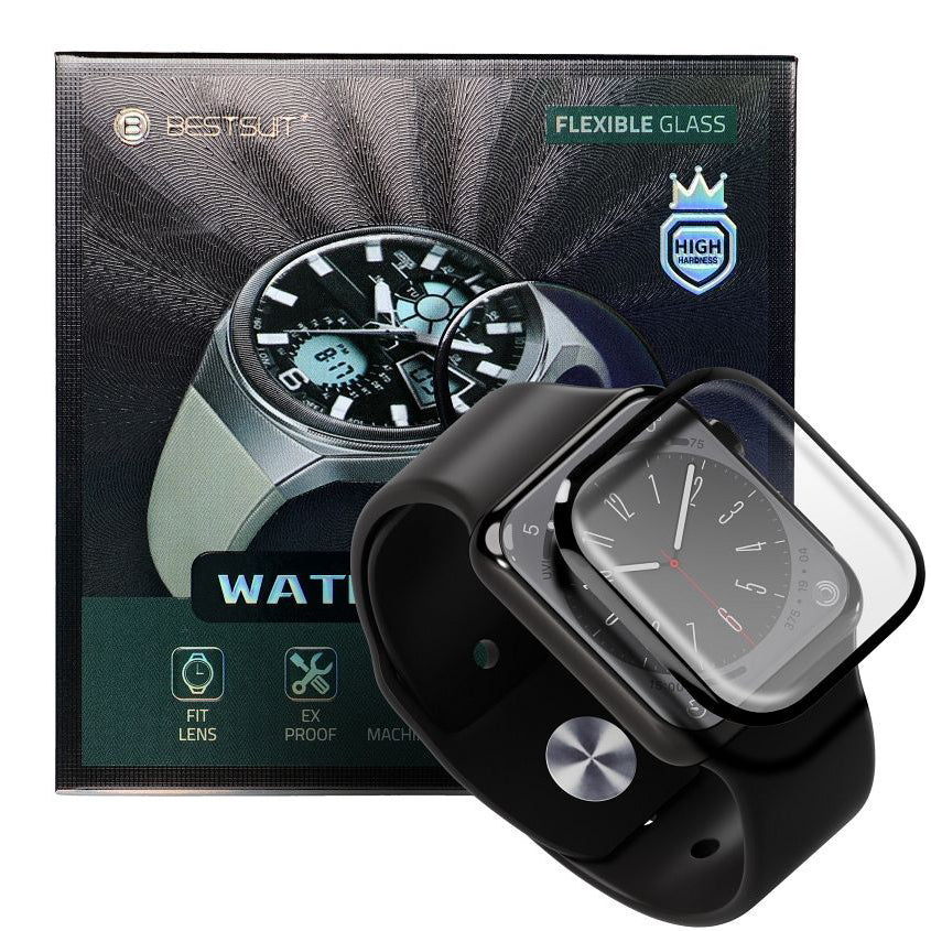 Bestsuit Ochranná fólia pre Huawei Watch 4 Pro, flexibilné sklo, čierna