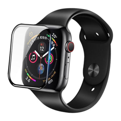 Ochranná fólia Blueo High Molecule pre Apple Watch 44mm Series, tvrdené sklo, čierna