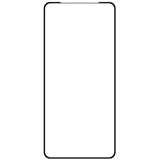 OEM ochranná fólia na obrazovku pre Samsung Galaxy A22 A225, tvrdené sklo, Full Glue, 9D, čierna