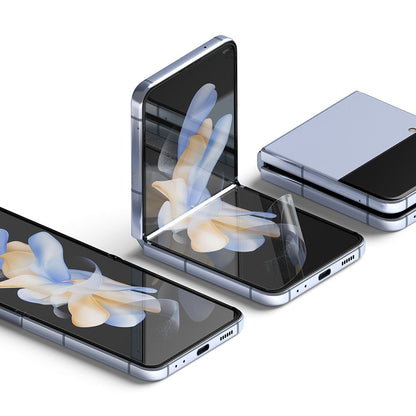 Ochranná fólia Ringke Dual Easy pre vnútorný displej Samsung Galaxy Z Flip4 F721, Plast, Sada 2 kusy