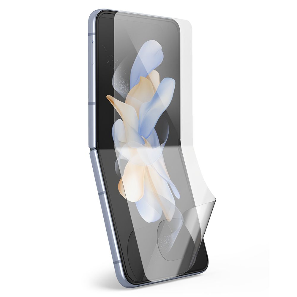 Ochranná fólia Ringke Dual Easy pre vnútorný displej Samsung Galaxy Z Flip4 F721, Plast, Sada 2 kusy