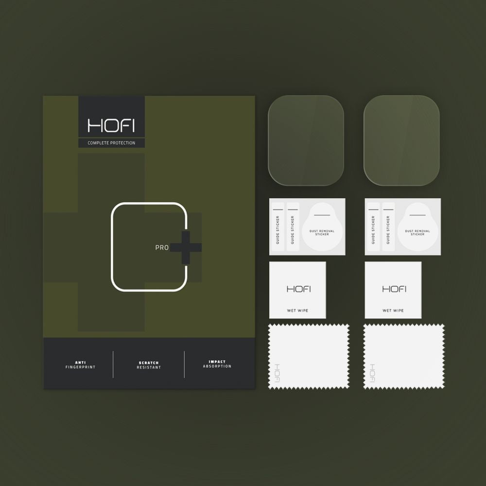 Ochranná fólia HOFI Glass PRO+ pre Xiaomi Redmi Watch 5 Active, Sada 2 kusov, Tvrdené sklo