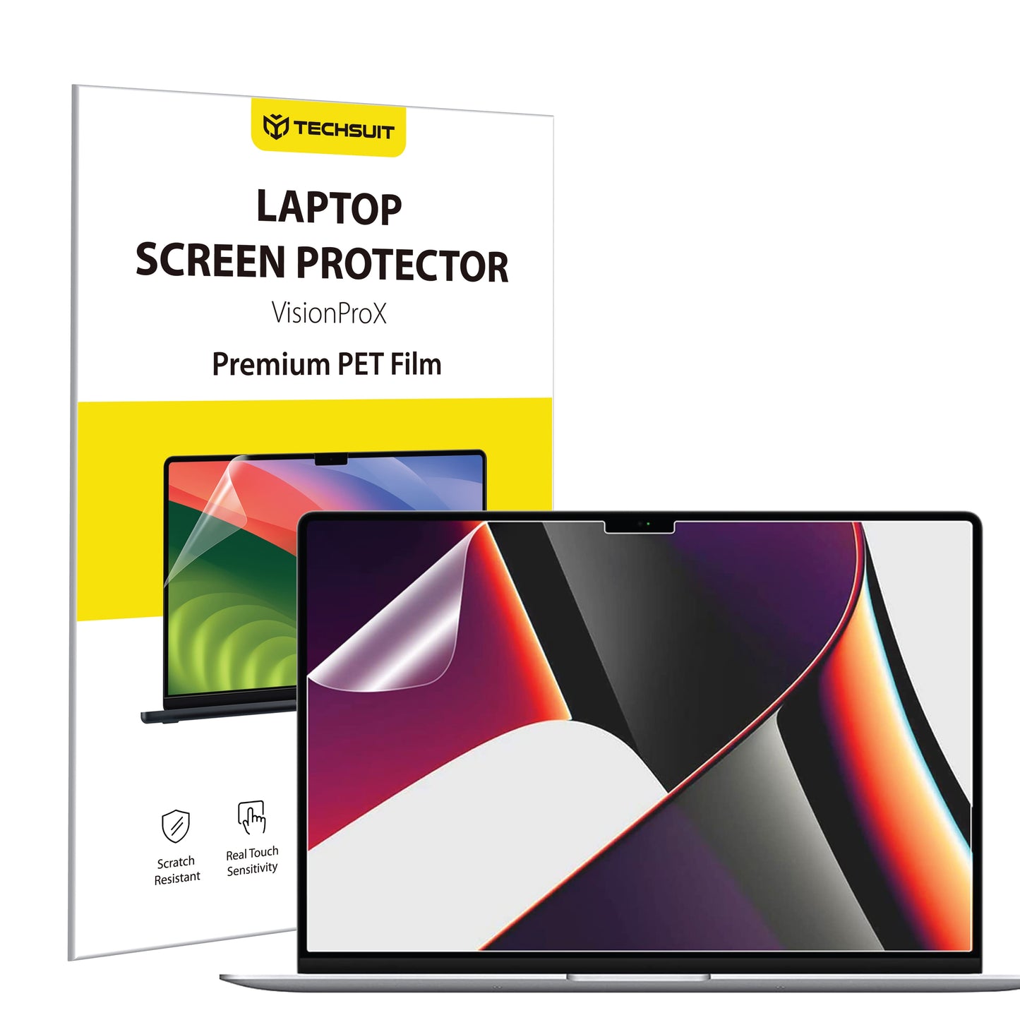 Matná ochranná fólia proti modrému svetlu Techsuit VisionProX pre Apple MacBook Pro 16inch (2024), Plastová