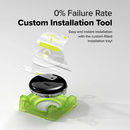 Ochranná fólia Ringke Dual Easy Pro pre Google Pixel Watch 4 41mm, Sada 2 kusy, Plastová