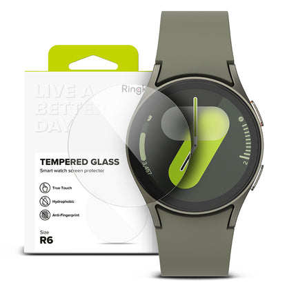 Ochranná fólia Ringke R6 pre Samsung Galaxy Watch7 44mm, sada 4 kusov, tvrdené sklo