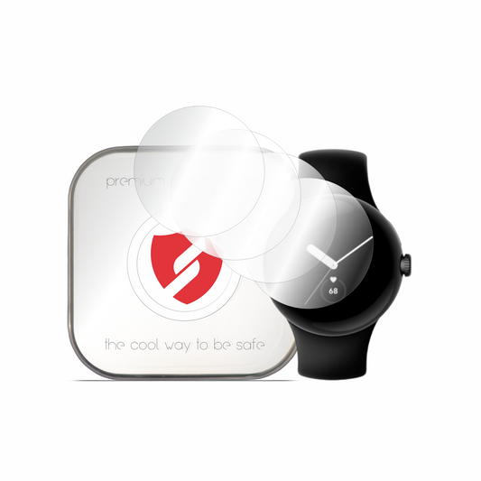 Ochranná fólia Smart Protection Premium Classic pre Google Pixel Watch 2 / Watch, Sada 4 kusov, Plast