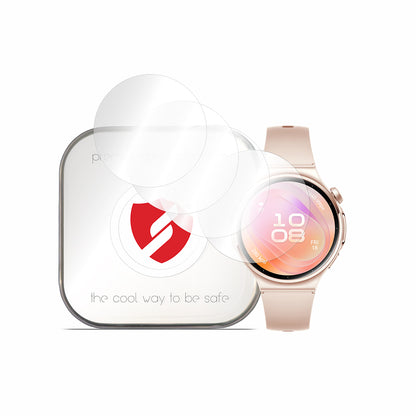 Ochranná fólia Smart Protection Premium Classic pre Huawei Watch 6 42 mm, plastová, súprava 4 kusov