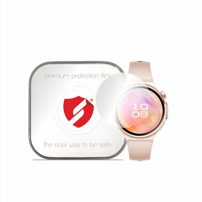Ochranná fólia Smart Protection Premium Classic pre Huawei Watch 6 42 mm, plastová, súprava 4 kusov