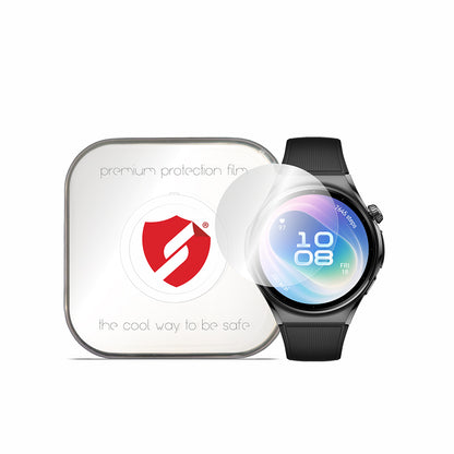 Ochranná fólia Smart Protection Premium Classic pre Huawei Watch 6 46 mm, plastová, súprava 4 kusov