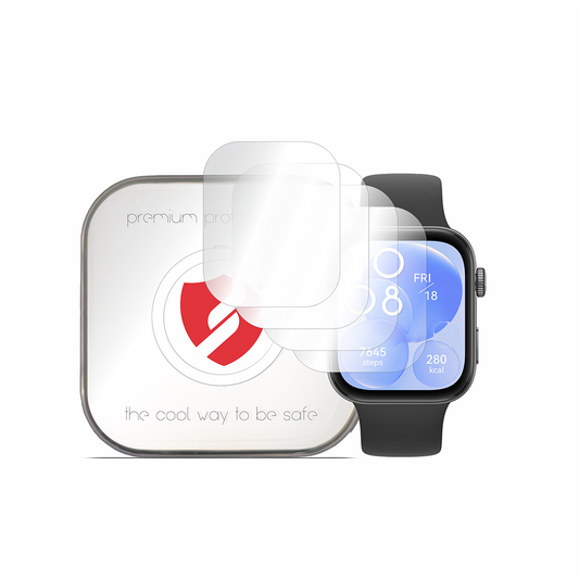 Ochranná fólia Smart Protection Premium Classic pre Huawei Watch Fit 4 / Fit 3, Sada 4 kusov, Plast
