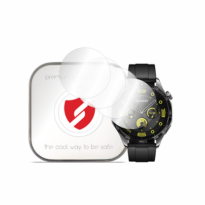 Ochranná fólia Smart Protection Premium Classic pre Huawei Watch GT 4 46mm, Sada 4 kusov, Plast