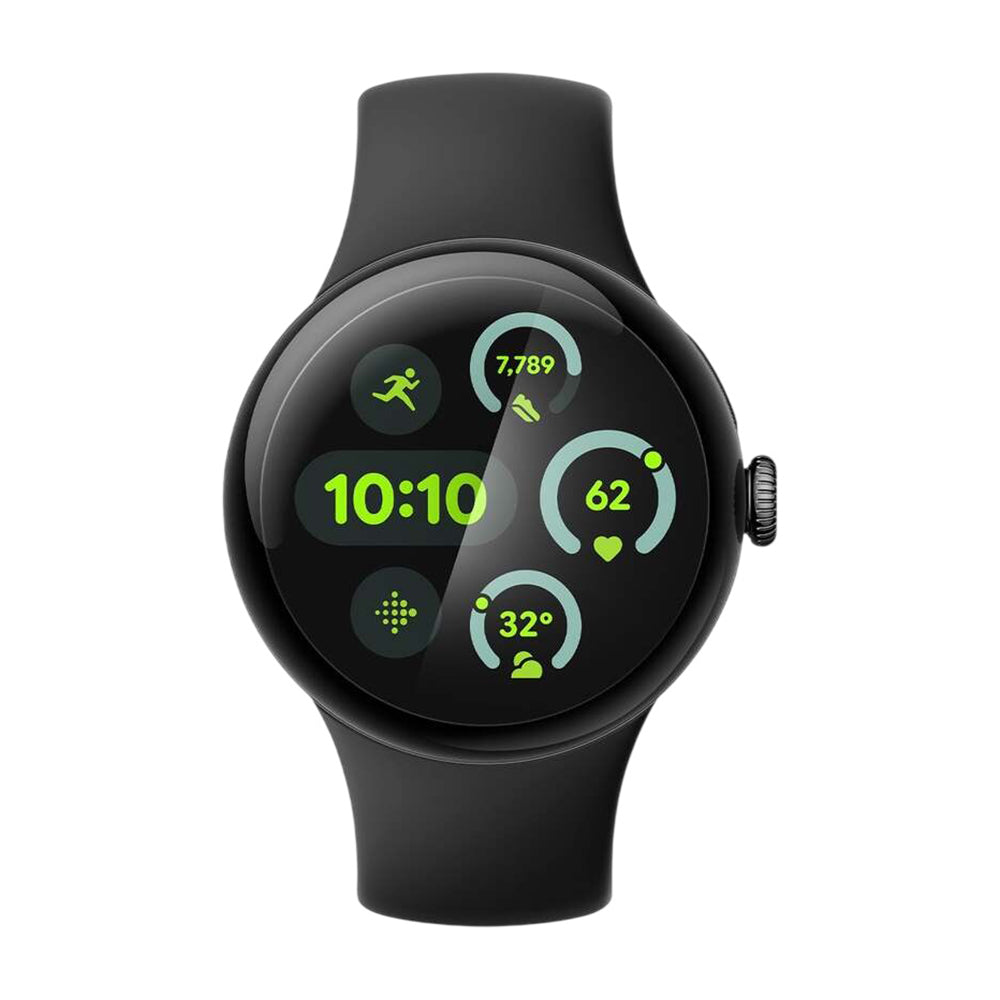 Ochranná fólia Spigen Elite Shield EZ FIT pre Google Pixel Watch 45mm Series, Sada 2 kusov, Tvrdené sklo, Priehľadná AFL08525