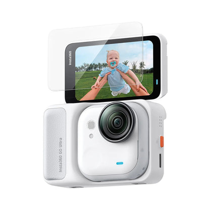 Ochranná fólia na displej Spigen GlastR Slim pre Insta360 Go Ultra, Tvrdené sklo, Sada 2 kusy AGL11171