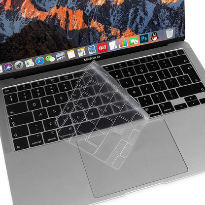 Ochranný kryt klávesnice Techsuit PureTypeX pre Apple Macbook Air 13 (2020), priehľadný