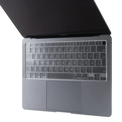Ochranný kryt klávesnice Techsuit PureTypeX pre Apple Macbook Air 13 (2020), priehľadný