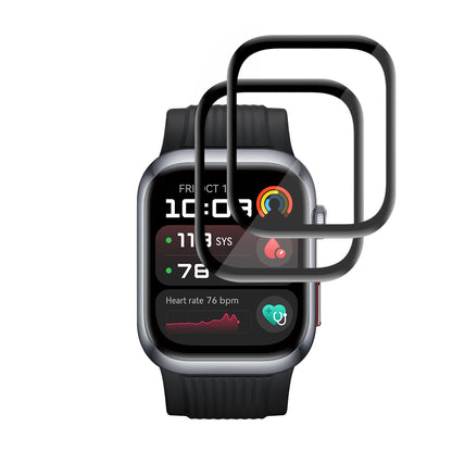 Fólia na ochranu Techsuit Nano Flex pre Huawei Watch D2, Sada 2 kusy, Plast, Čierna