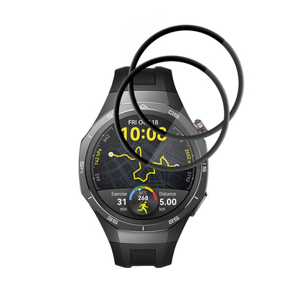 Ochranná fólia Techsuit Nano Flex pre Huawei Watch GT 5 Pro 46mm, Sada 2 kusy, Plast, Čierna