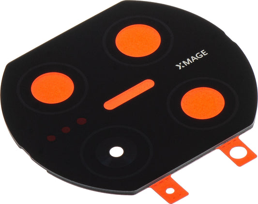 Zadné sklo fotoaparátu Huawei Mate X7, čierne, Servisný balík 51682068