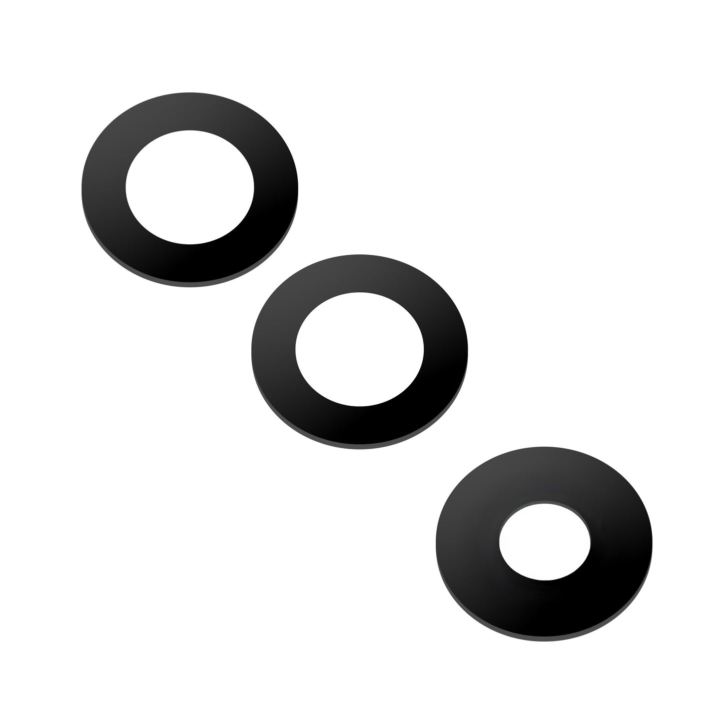 Sklenený kryt zadnej kamery Samsung Galaxy A34 A346, Wide + UltraWide + Macro, čierny