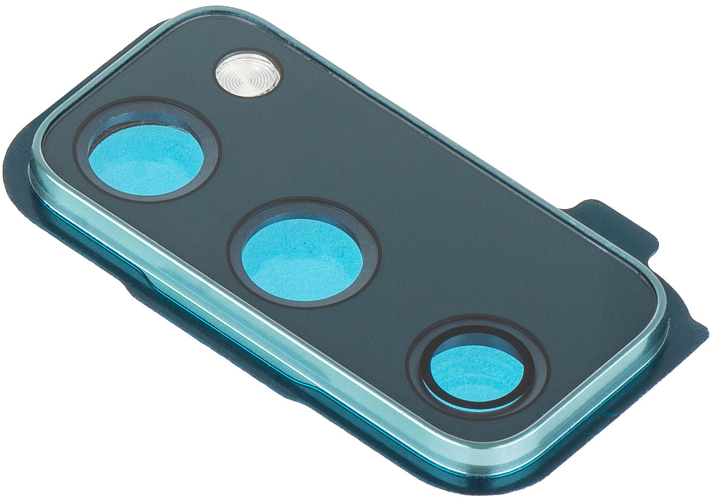 Sklenený kryt zadnej kamery Samsung Galaxy S20 FE 5G G781 / S20 FE G780, s rámom, zelený