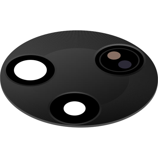 Sklenený kryt zadnej kamery Xiaomi Poco F7 Pro, čierny