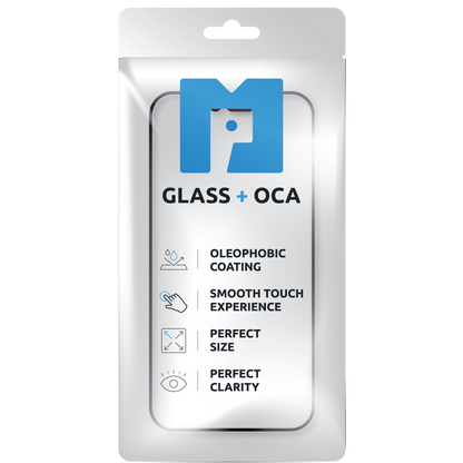 Screen Glass + OCA MP compatible with Apple iPhone 17 Pro Max, Black