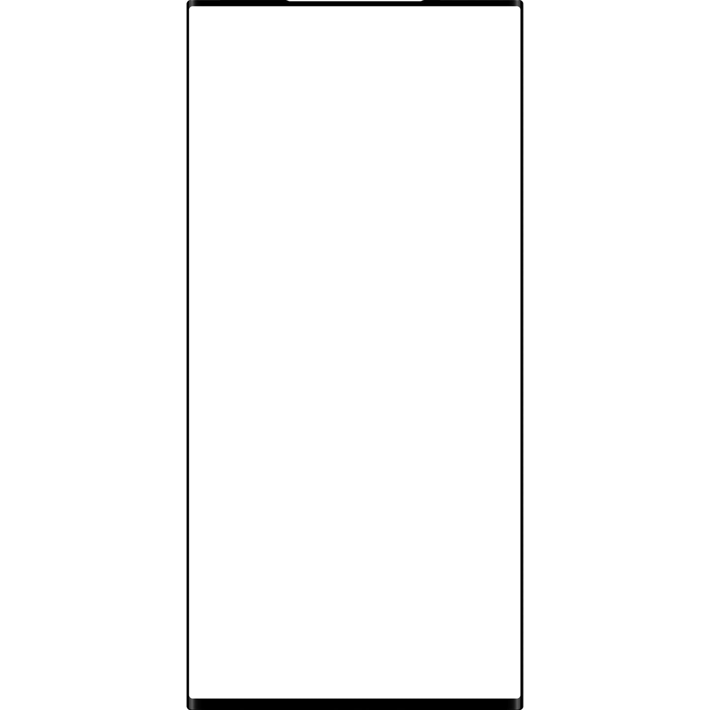 Sklo obrazovky + Edge Glue / OCA Forward Guard pre Samsung Galaxy S22 Ultra 5G S908, čierne