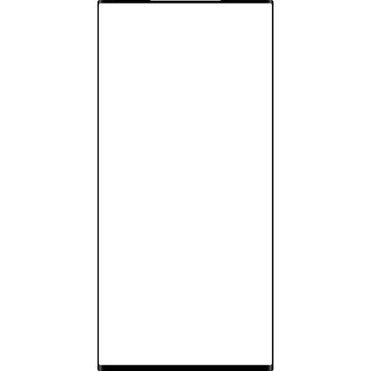 Sklo obrazovky + Edge Glue / OCA Forward Guard pre Samsung Galaxy S22 Ultra 5G S908, čierne