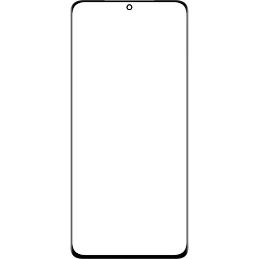Sklenený displej + Edge Glue / OCA Forward Guard pre Samsung Galaxy S21 Ultra 5G G998, čierny