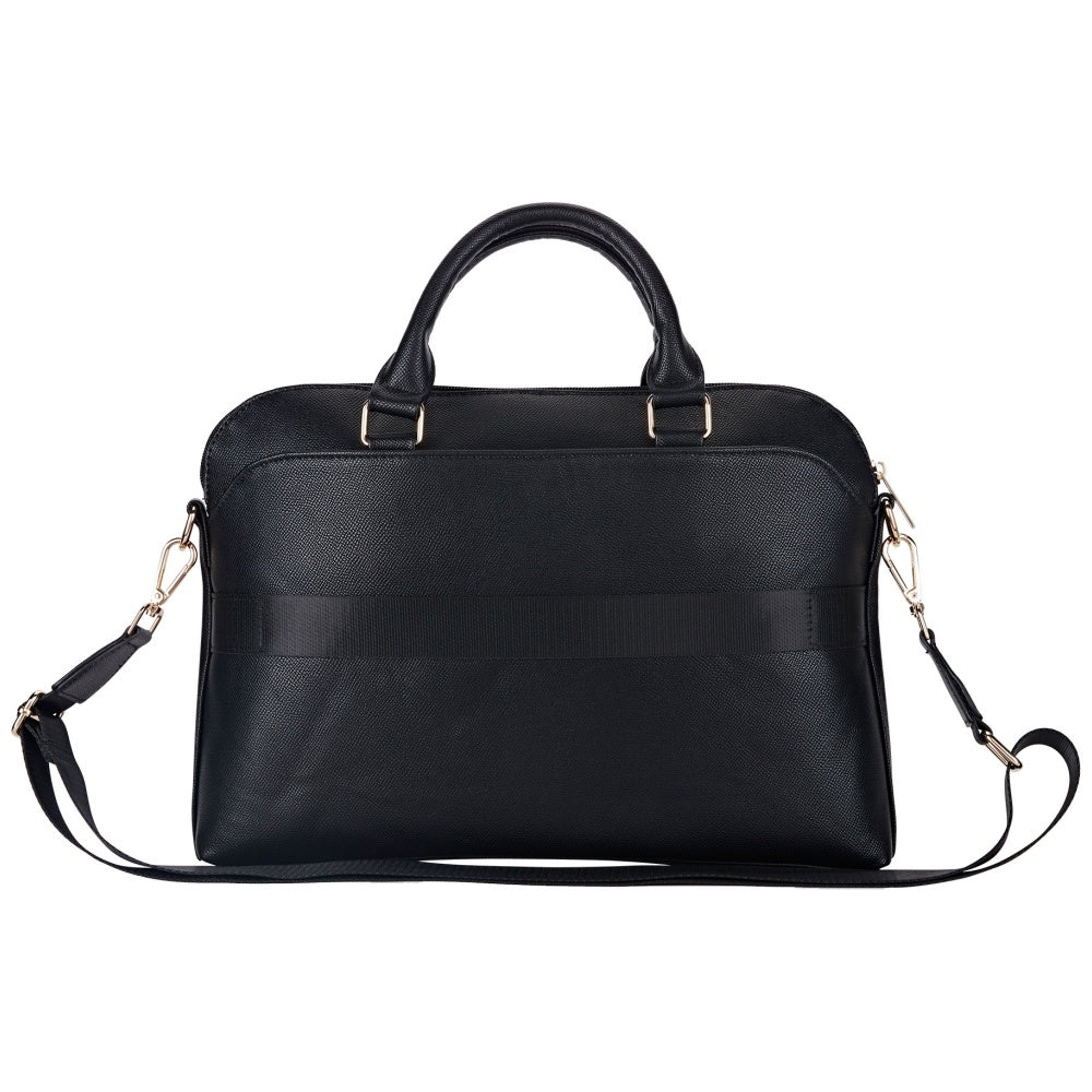 Taška Guess Grained Triangle Logo pre Laptop 15inch, Čierna