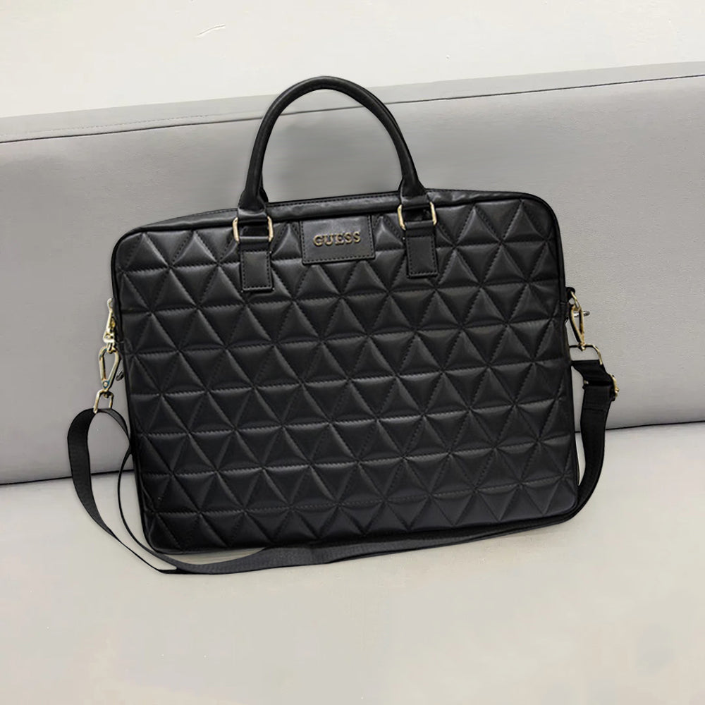 Taška Guess Quilted pre Laptop 15inch, Čierna