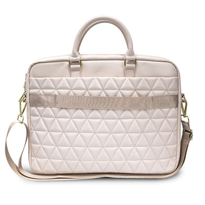 Taška Guess Quilted pre Laptop 15inch, Ružová