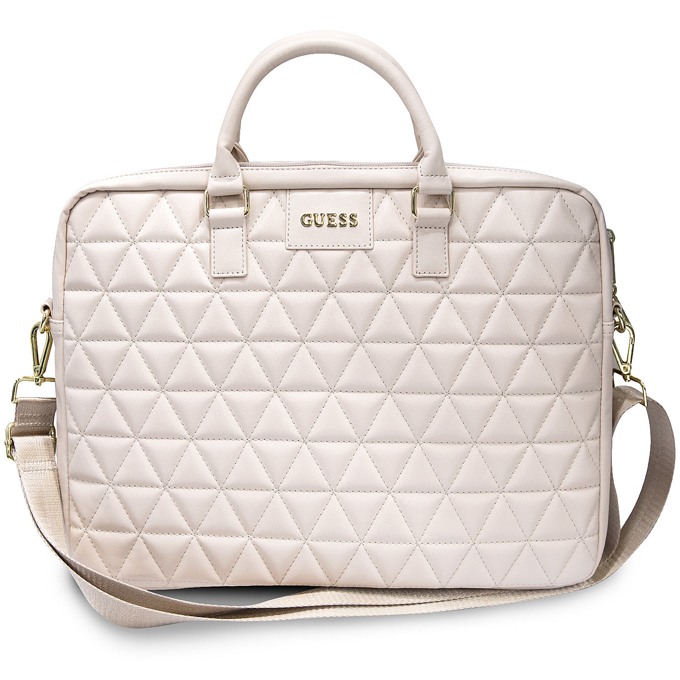 Taška Guess Quilted pre Laptop 15inch, Ružová