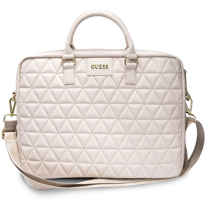Taška Guess Quilted pre Laptop 15inch, Ružová