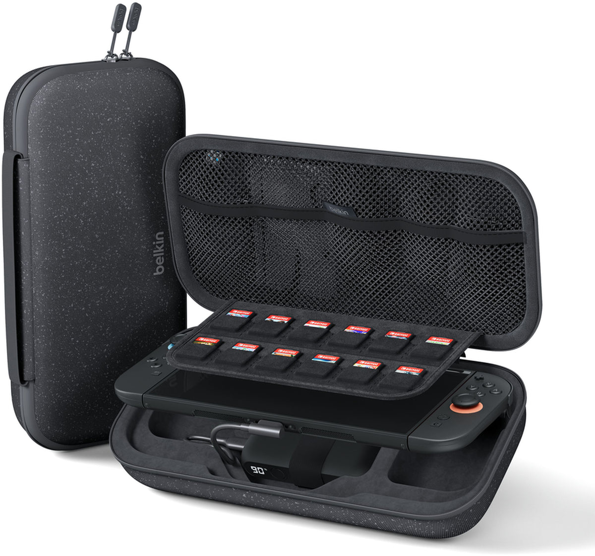 Ochranné puzdro Belkin Charging pre konzolu Nintendo Switch 2 / Switch / Switch OLED, sivé ENA001hqCH-V2