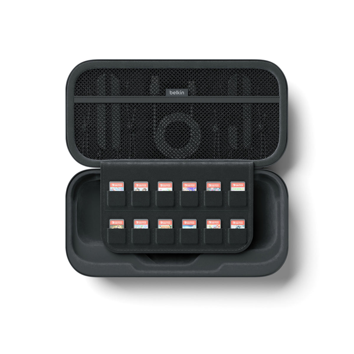Ochranné puzdro Belkin Charging pre konzolu Nintendo Switch 2 / Switch / Switch OLED, sivé ENA001hqCH-V2