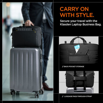 Taška Spigen Klasden pre Laptop 16inch, Čierna